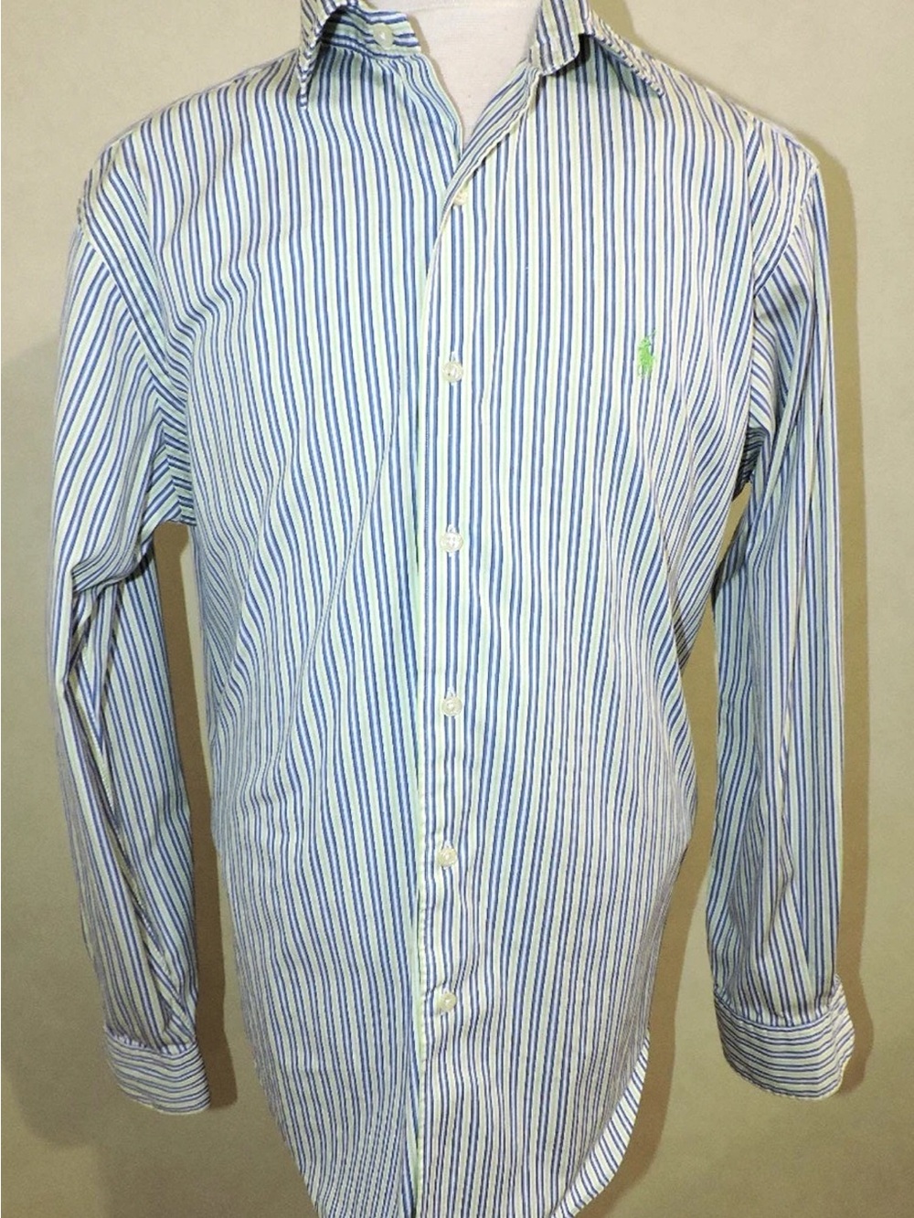 Polo by Ralph Lauren Mens Size L Cotton Button Up Shirt Durable Casual